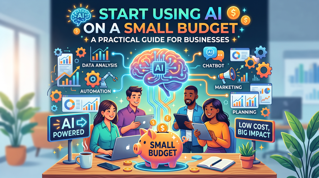 Can Start using AI without a Large Budget